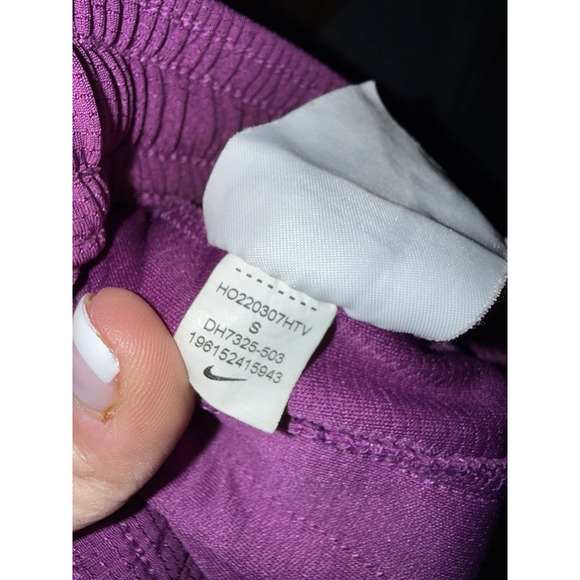 Nike Women's Small Fly Crossover Loose Viotech Pinksicle Mesh Basketball Shorts - Picture 4 of 7